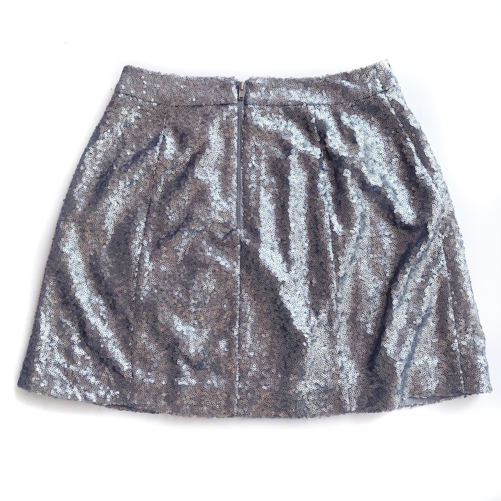 Decree silver sequin skirt - Picture 3 of 5